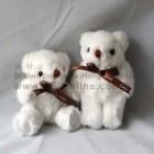 12cm 關節熊公仔 (白色)